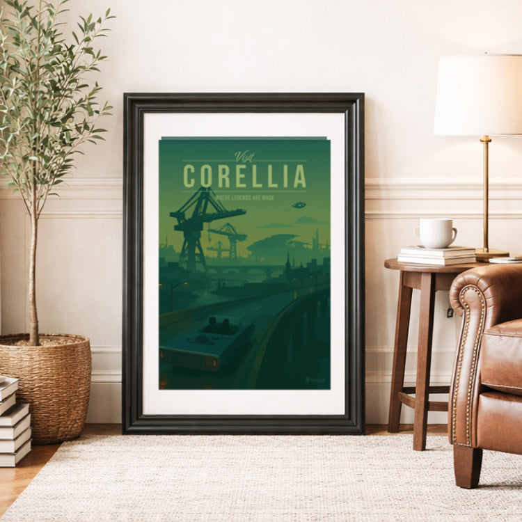 Corellia Travel Poster