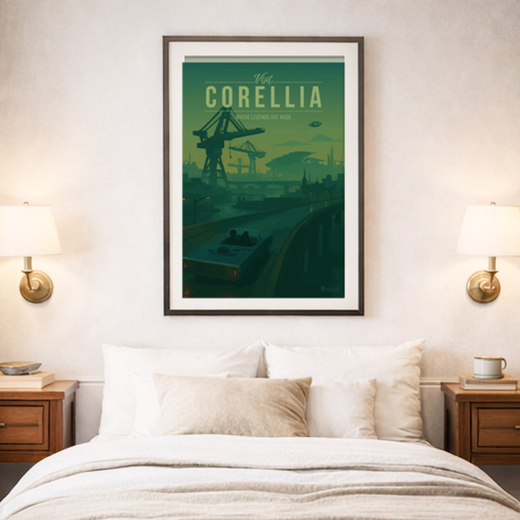 Corellia Travel Poster
