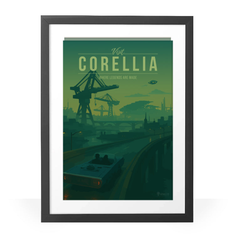 Corellia Travel Poster