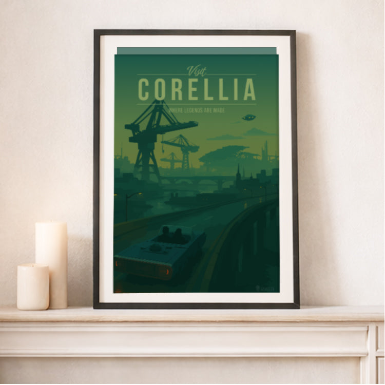 Corellia Travel Poster