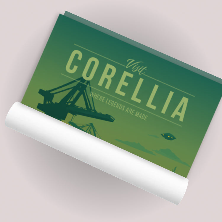 Corellia Travel Poster