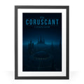 Coruscant Travel Poster