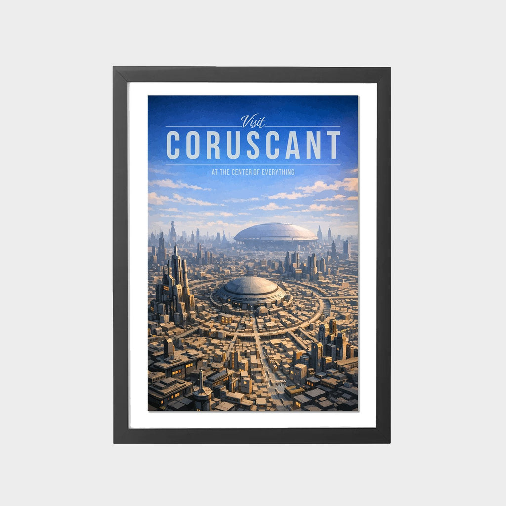 Galactic Prequel Worlds — 3 Poster Set