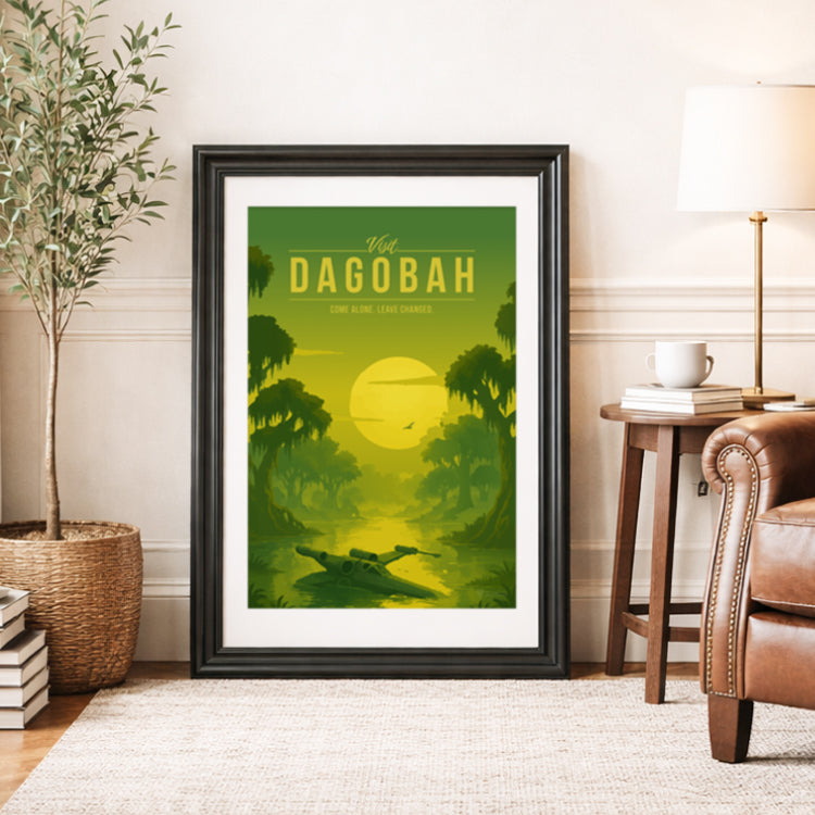 Dagobah Travel Poster