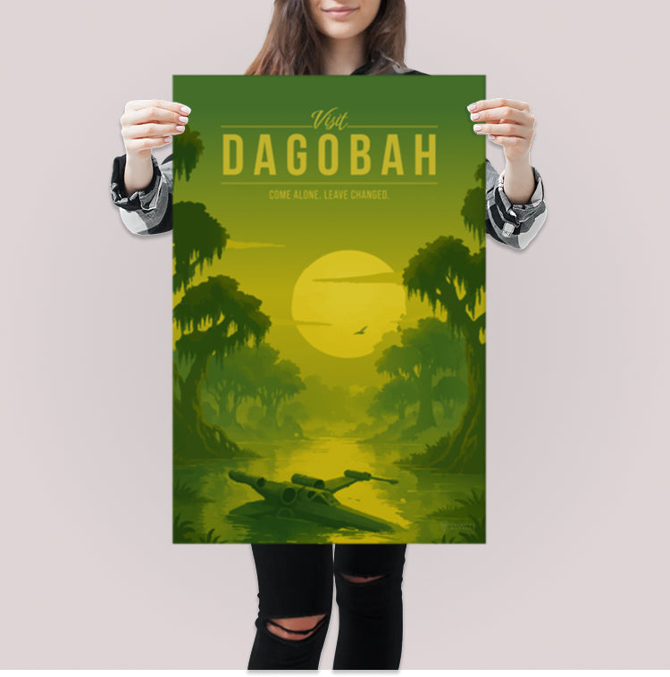 Dagobah Travel Poster
