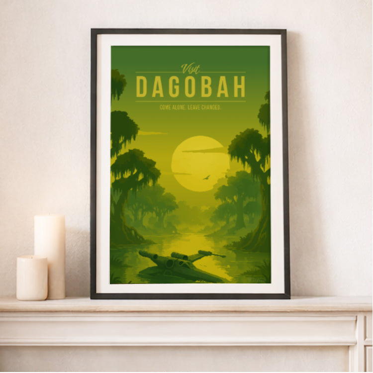 Dagobah Travel Poster