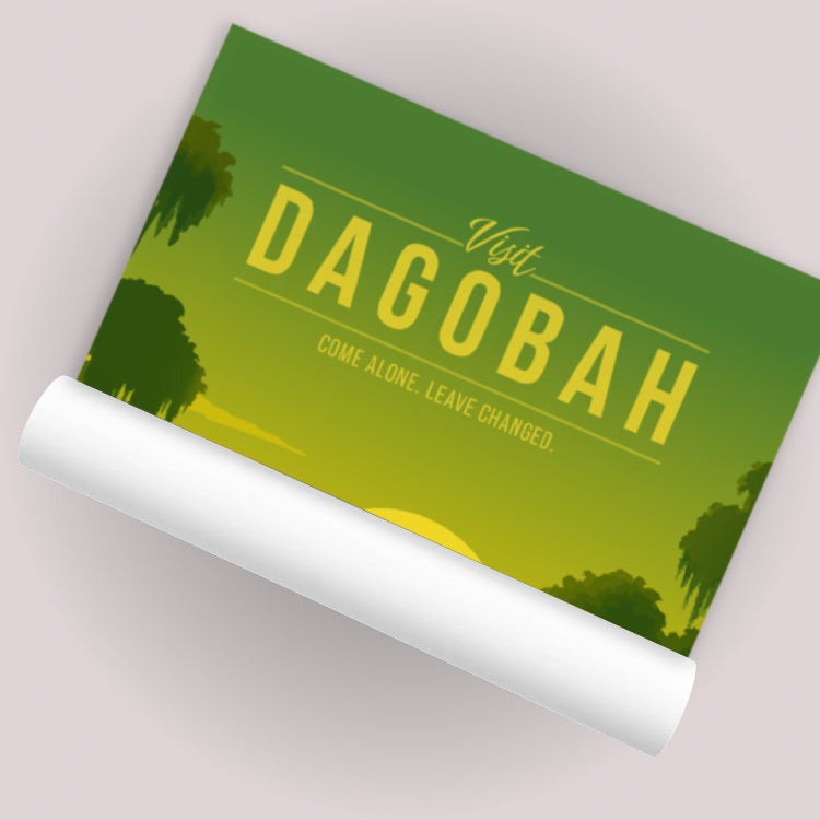 Dagobah Travel Poster