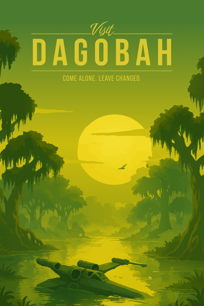 Dagobah Travel Poster