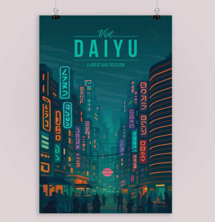 Daiyu Travel Poster