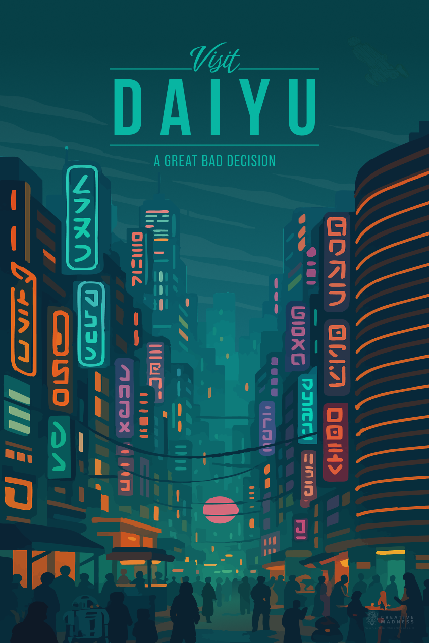 Daiyu Travel Poster