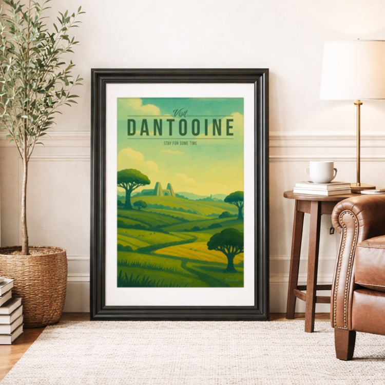 Dantooine Travel Poster