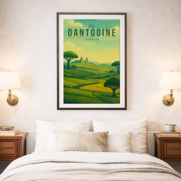Dantooine Travel Poster