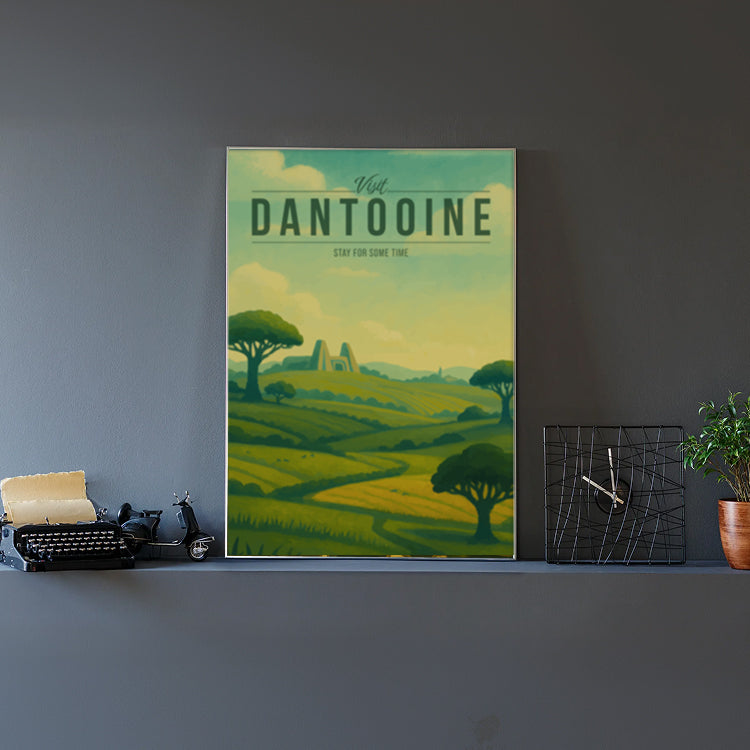 Dantooine Travel Poster