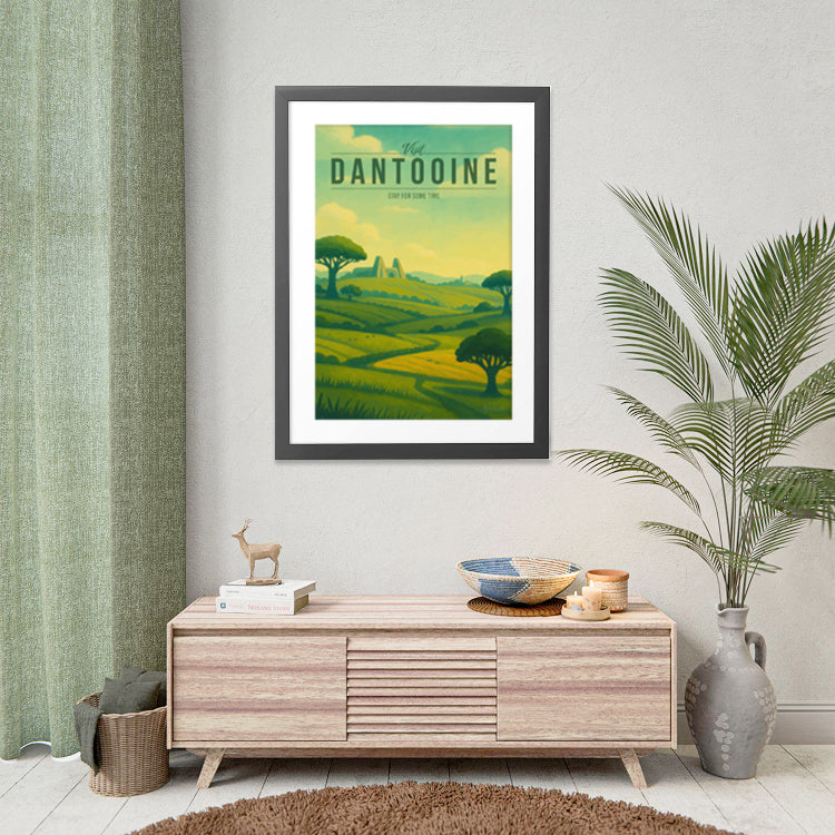 Dantooine Travel Poster