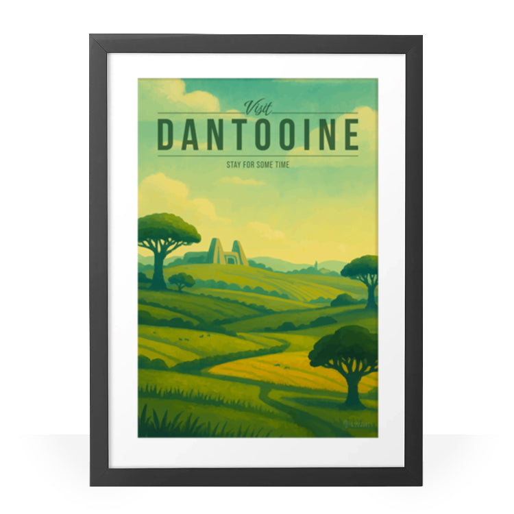 Dantooine Travel Poster