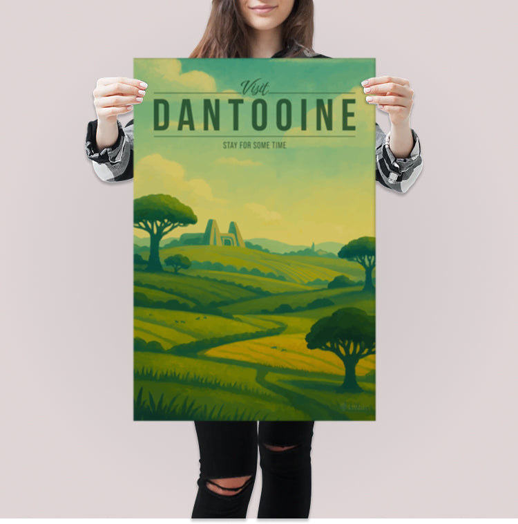 Dantooine Travel Poster