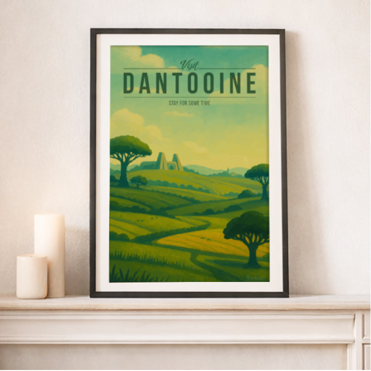 Dantooine Travel Poster