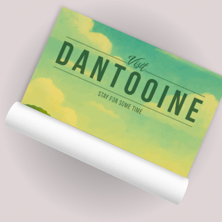 Dantooine Travel Poster