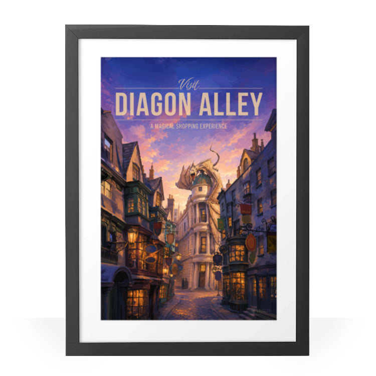 diagon-alley-framed