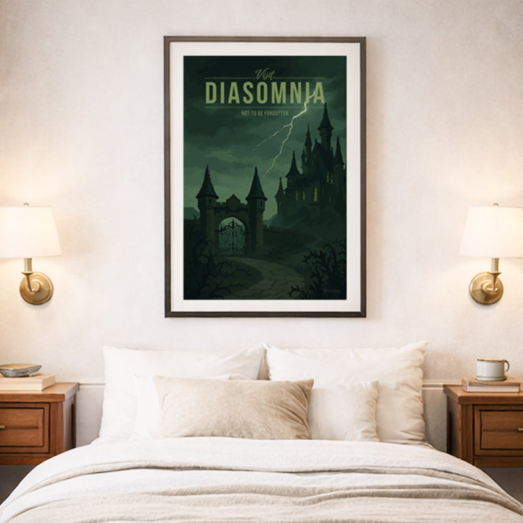 Diasomnia Travel Poster
