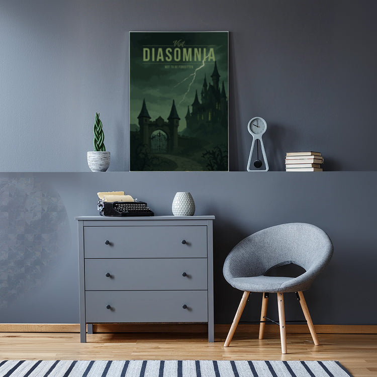 Diasomnia Travel Poster