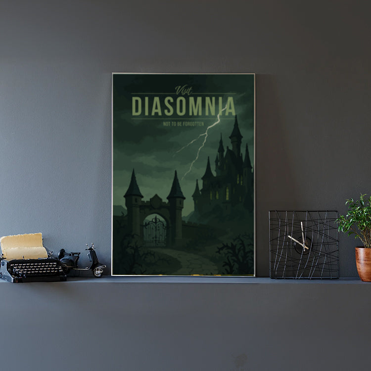 Diasomnia Travel Poster