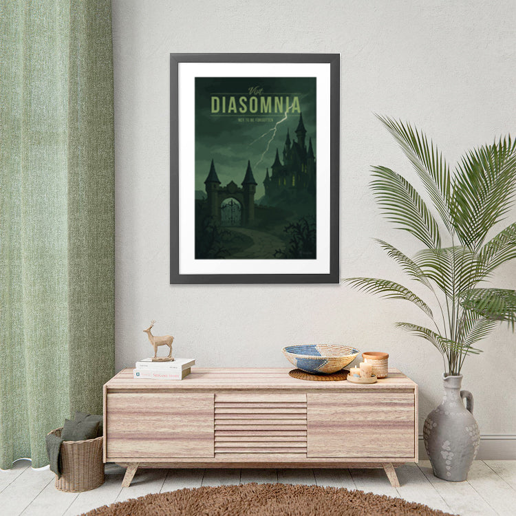 Diasomnia Travel Poster