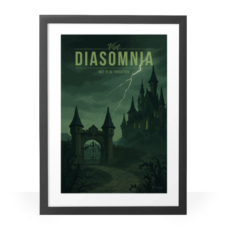Diasomnia Travel Poster