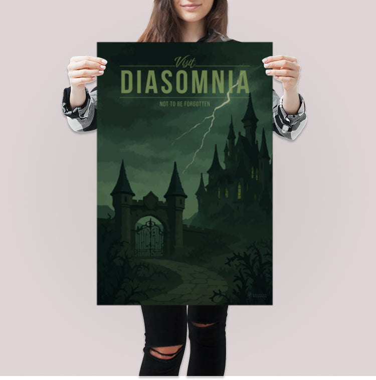 Diasomnia Travel Poster
