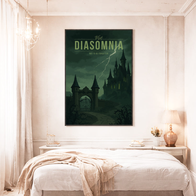 Diasomnia Travel Poster