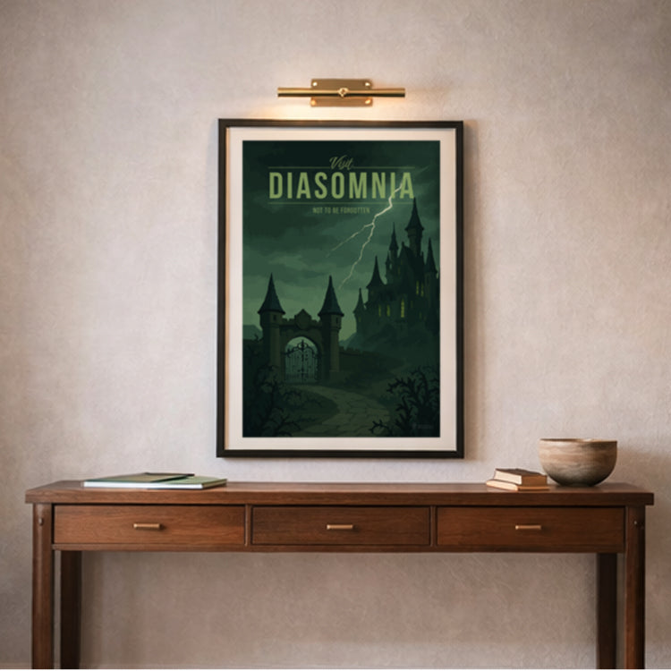 Diasomnia Travel Poster