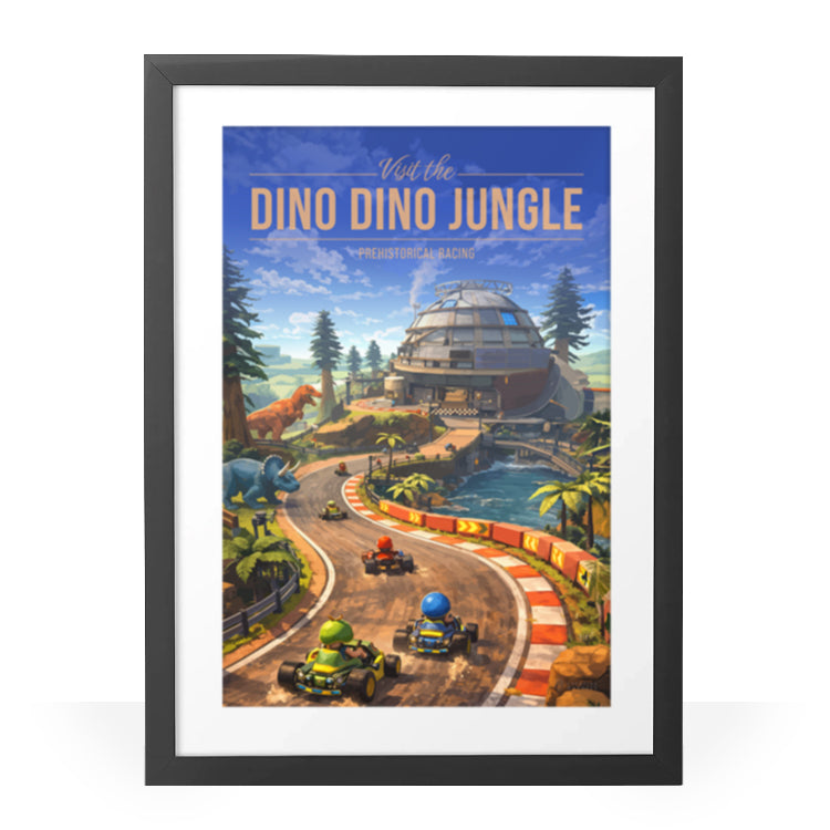 dino-dino-jungle-framed
