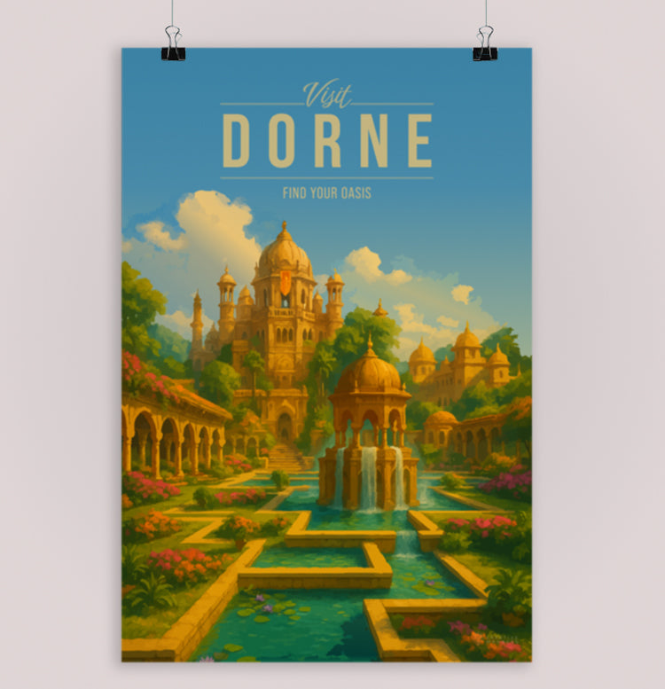 Dorne Travel Poster