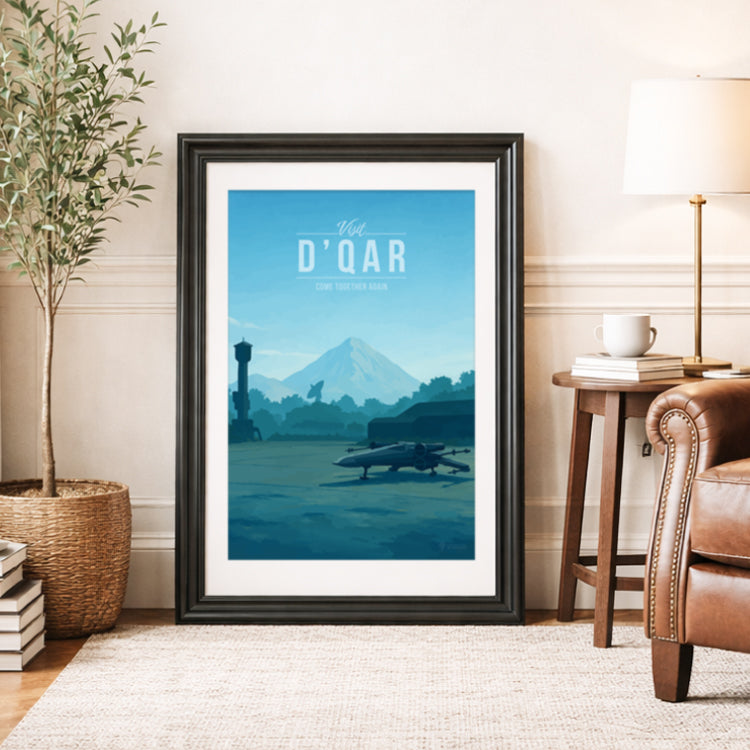 D'Qar Travel Poster