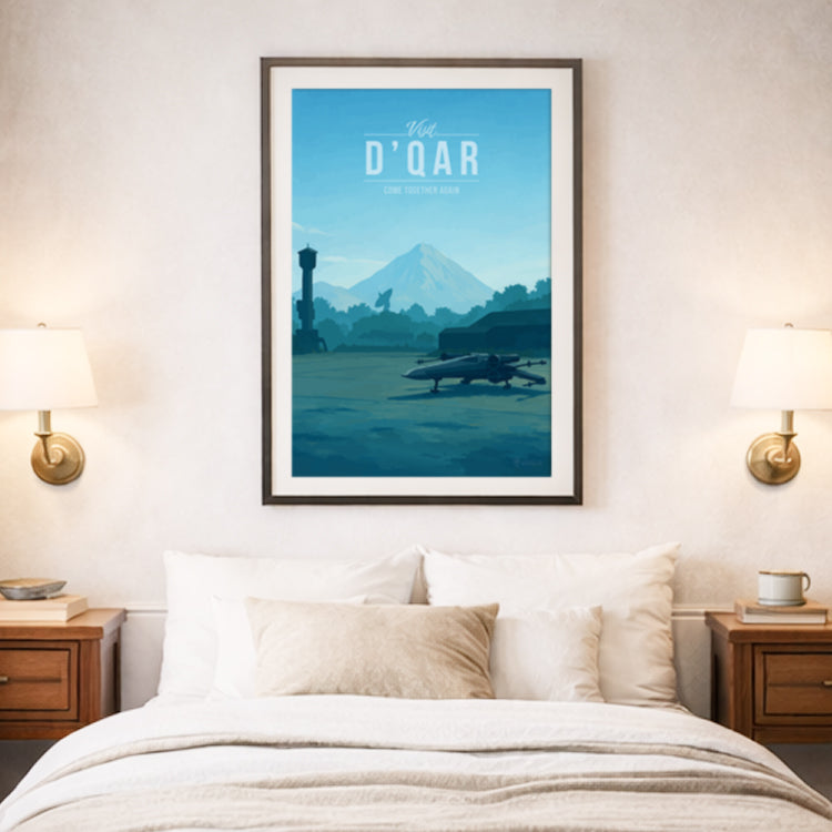 D'Qar Travel Poster