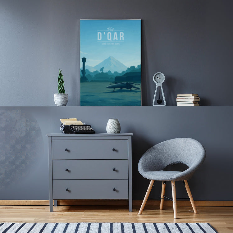 D'Qar Travel Poster
