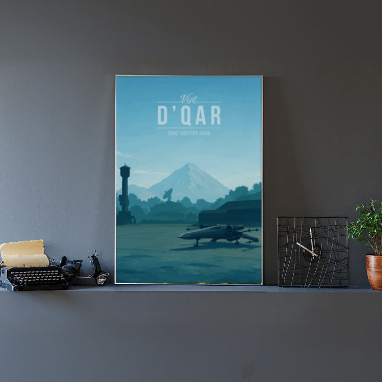 D'Qar Travel Poster