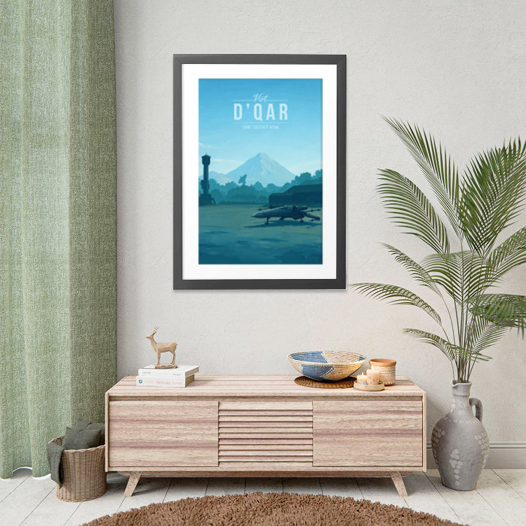 D'Qar Travel Poster