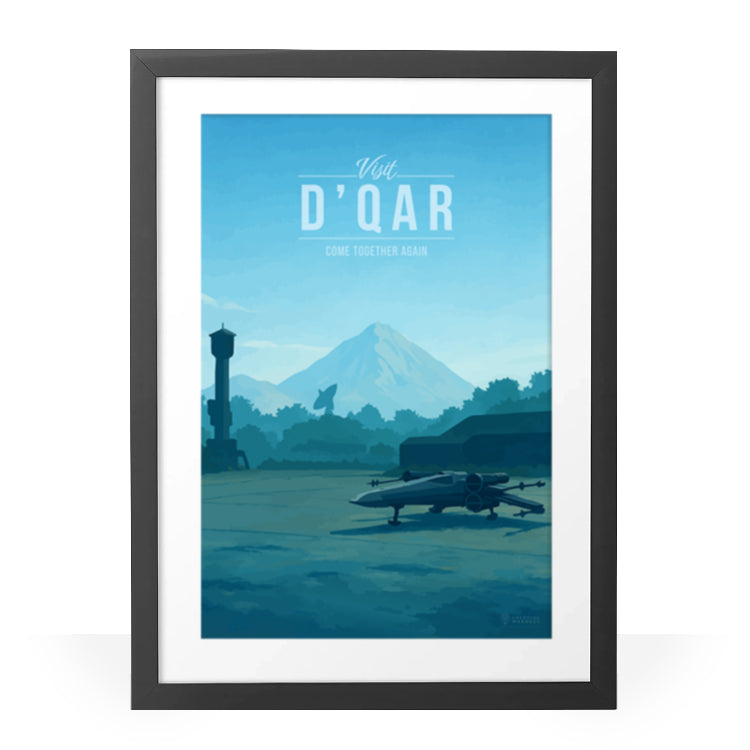 D'Qar Travel Poster