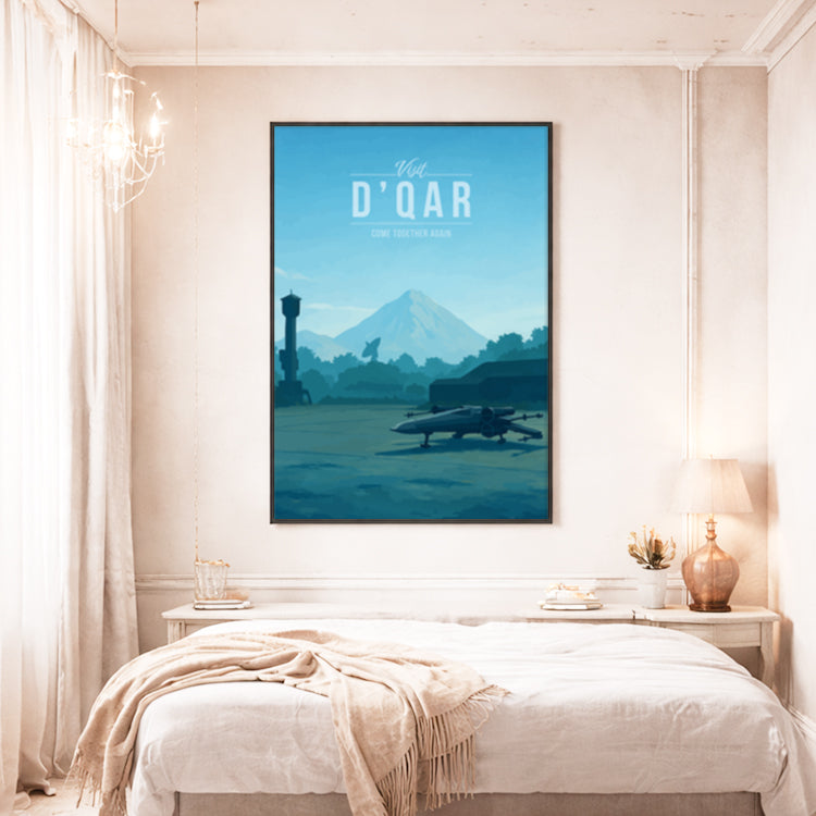 D'Qar Travel Poster