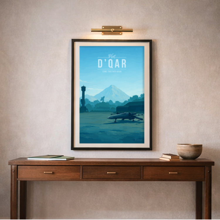 D'Qar Travel Poster