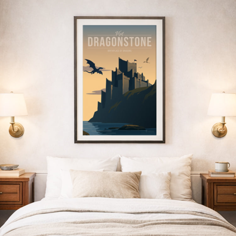 Dragonstone Travel Poster