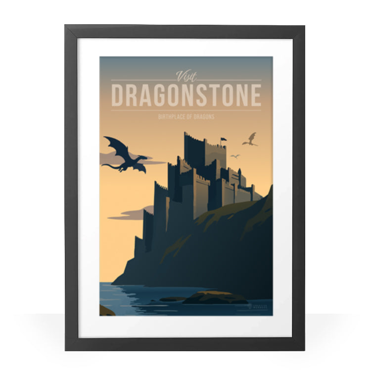 Dragonstone Travel Poster