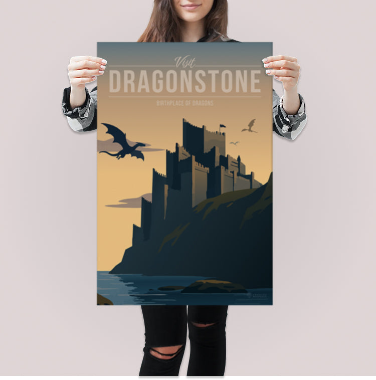 Dragonstone Travel Poster