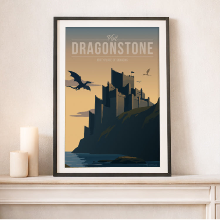 Dragonstone Travel Poster
