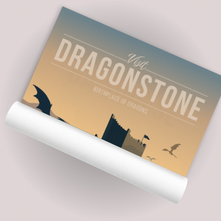 Dragonstone Travel Poster