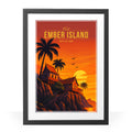 Ember Island Travel Poster