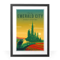 Emerald City Travel Poster