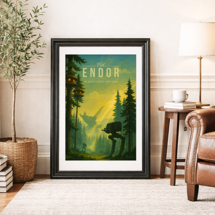Endor Travel Poster