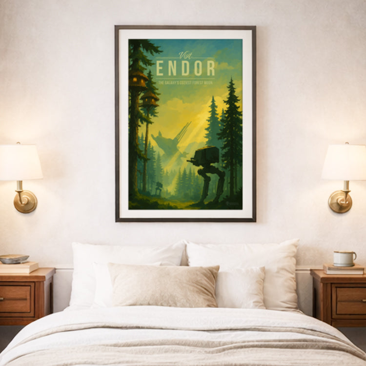 Endor Travel Poster